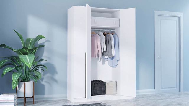 Шкаф 4-х створчатый 1600 Бастион, Белый. арт.4205315 смотреть онлайн