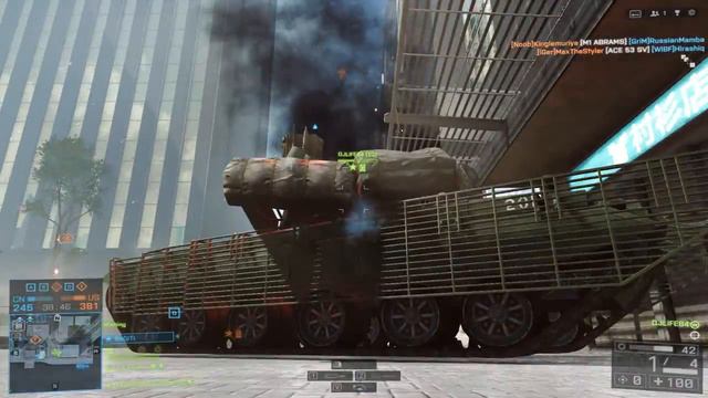 Battlefield 4 - Online Осада Шанхая №166 (82й уровень) смотреть онлайн