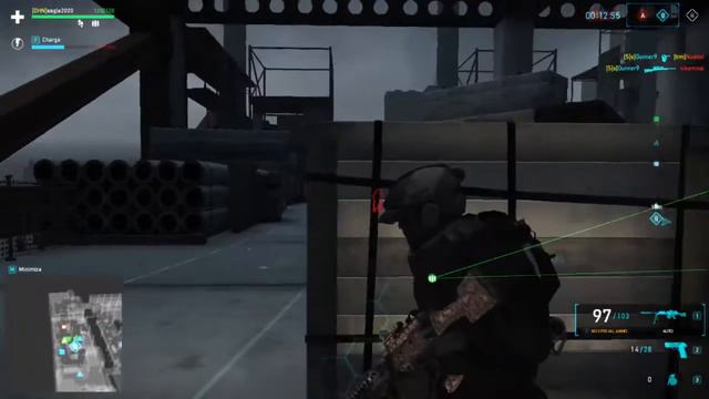 Tom Clancy's Ghost Recon Phantoms Rooftop Gameplay, Support, AA-12, MK 48 H SV ONI смотреть онлайн