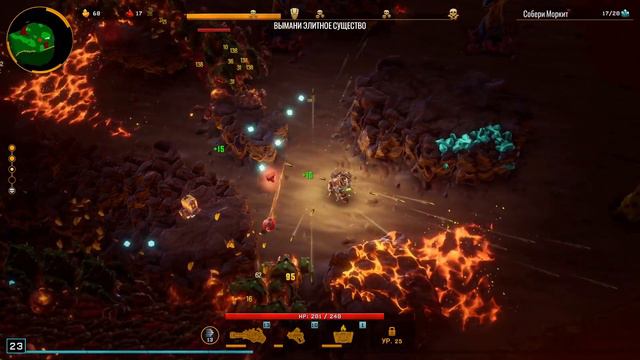 ПУЛЕМЁТЧИК В МАГМА АДУ ➤ Deep Rock Galactic: Survivor #8 смотреть онлайн