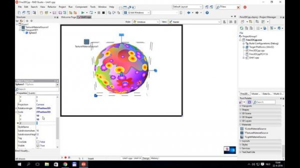 Creating a FireMonkey 3D Application with C++Builder