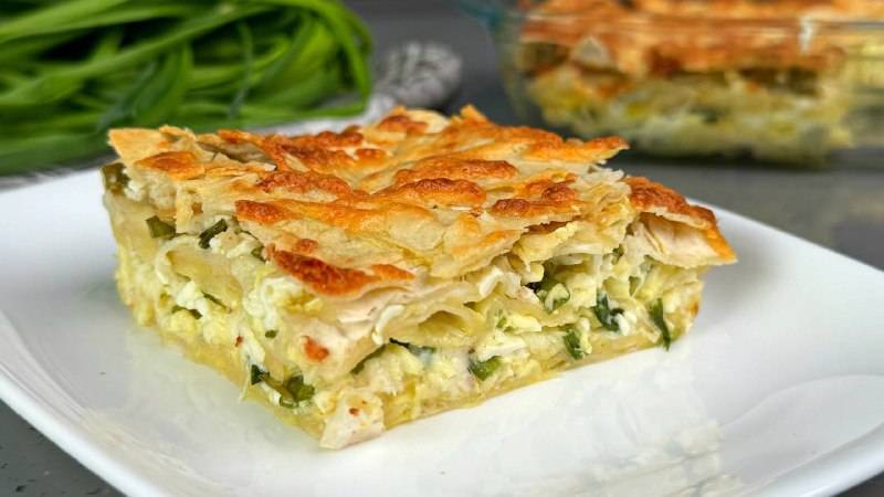 Обрезки лаваша никогда не выбрасываю! Просто рву и запекаю! Вкусный ПИРОГ без заморочек! смотреть онлайн