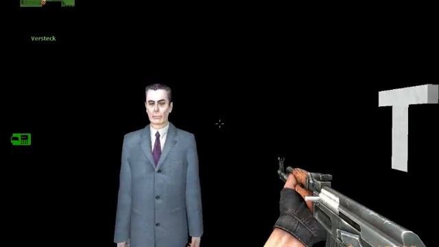 I have found the G-Man from Half-Live in Counter Strike Source смотреть онлайн