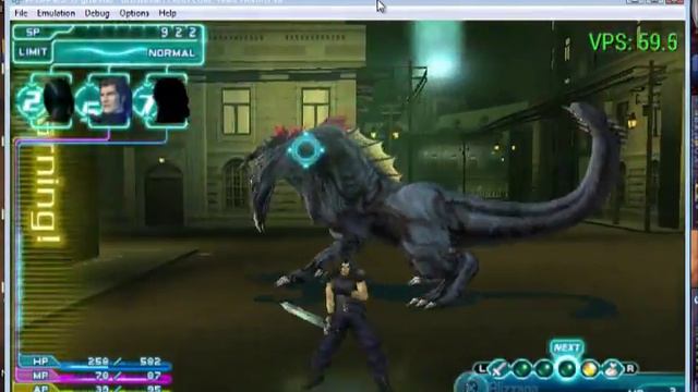 Final Fantasy VII: Crisis Core on PPSSPP v0.8 [PSP emulator] смотреть онлайн