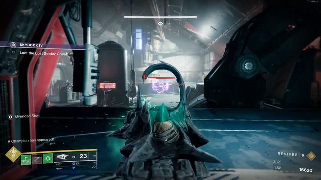 Solo 1830 Legend Lost Sector Skydock IV (Strand Poison Hunter) [Destiny 2] смотреть онлайн