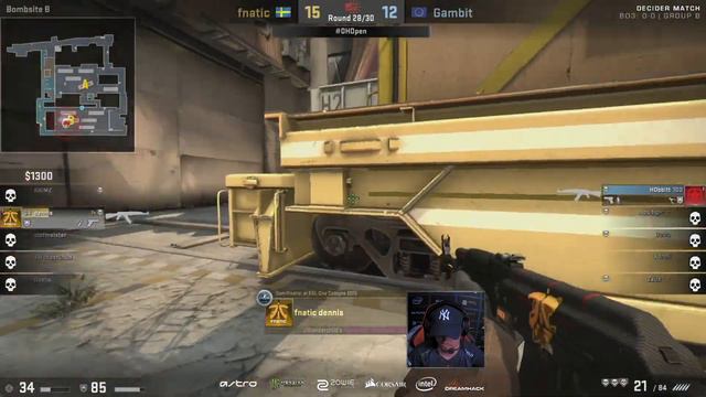 Olofmeister & Fnatic - CS:GO Highlights From Dreamhack Summer 2017