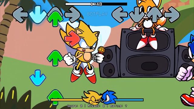 Modern Sonic vs Classic Sonic - Sonicore (Friday Night Funkin) смотреть онлайн