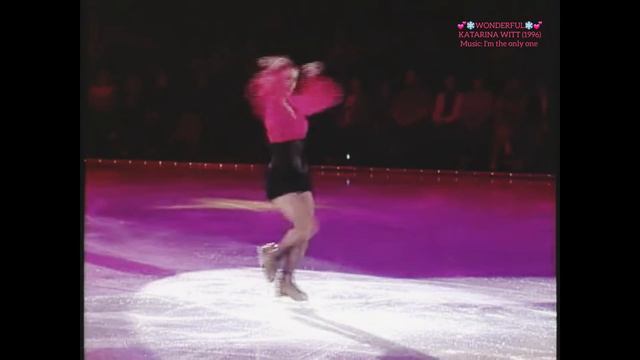 💕❄Ice Skate❄💕Katarina Witt💕1996 (4K Video By Éva)