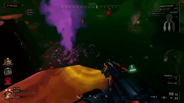 Deep Rock Galactic missions 11:One huge PE cave смотреть онлайн