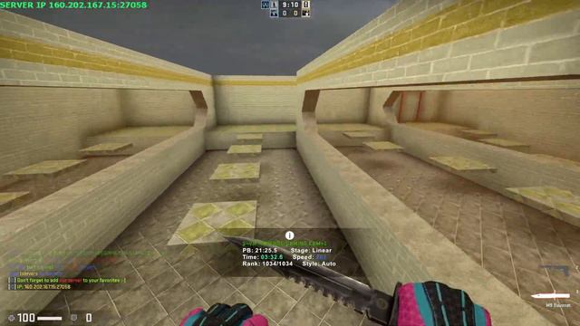 CS:GO - [bhop] Passing the FULL BHOP map for the First Time! смотреть онлайн