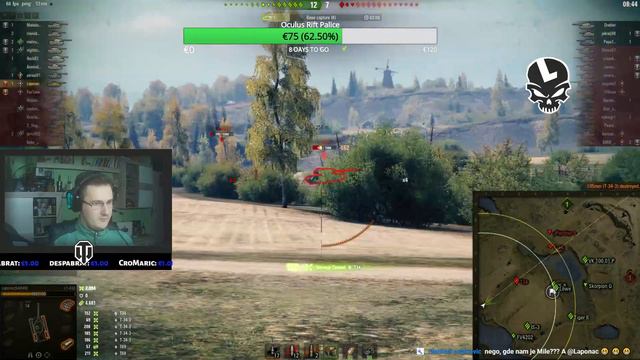 Laponac strimuje - WoT 🔴 Family friendly смотреть онлайн