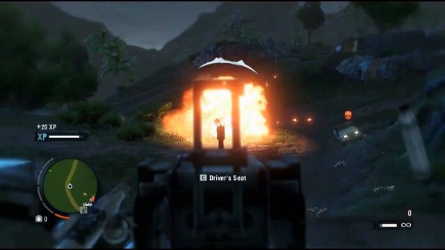 Far Cry 3 - How to Liberate an Outpost in 5min..the sloppy way.... смотреть онлайн
