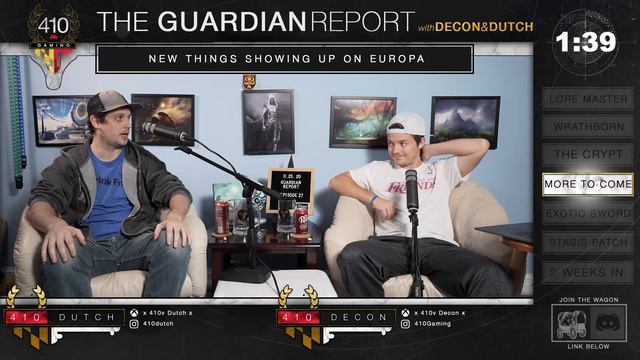 Destiny 2 LIVE Show: Week 2 - Deep Stone Crypt! | The Guardian Report (10/05/2020) смотреть онлайн