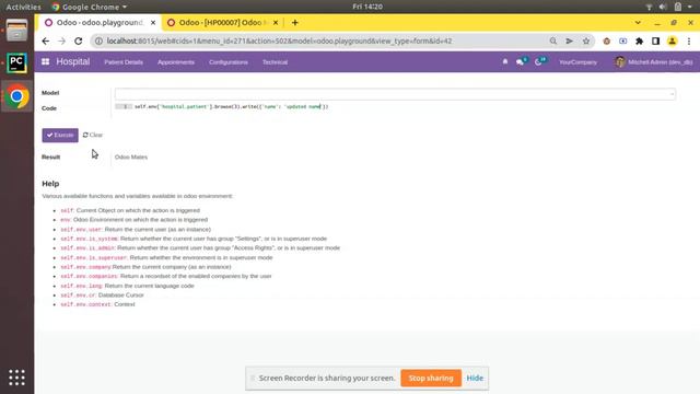 Odoo Write ORM Method Odoo ORM Methods смотреть онлайн