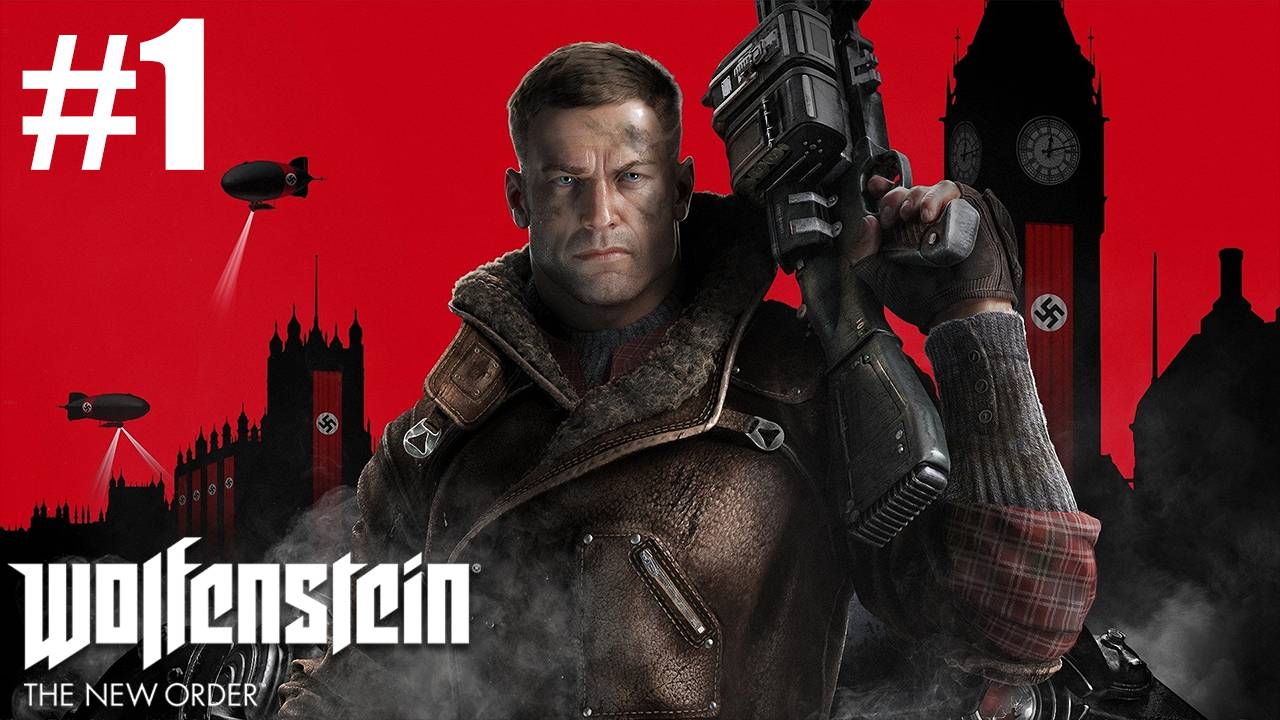 Wolfenstein The New Order Прохождение #1 смотреть онлайн