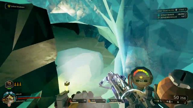 Driller No Upgrades Solo EDD - Total Fissure - Deep Rock Galactic смотреть онлайн