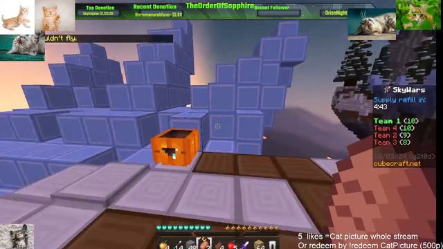 Playing Cubecraft:D And Chilling  Come & Join! Minecraft Bedrock Edition
