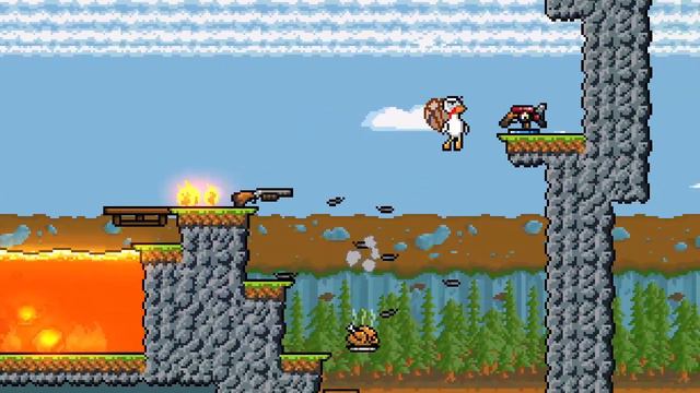 HAPPY DUCKSGIVING! | Let's Play Duck Game (NEW 1.5 UPDATE) смотреть онлайн