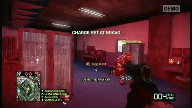 Battlefield: Bad Company 2 demo - Base 4 attack смотреть онлайн