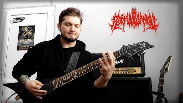 Hammer Smashed Face - Cannibal Corpse cover (Revulsed version) смотреть онлайн