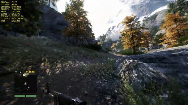 Far Cry 4 - G3258@4.3 / EVGA GTX 750 Ti FTW - High 1080p смотреть онлайн