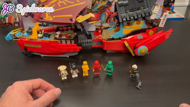 A new Destiny's Bounty! LEGO Ninjago 71797 early review! смотреть онлайн