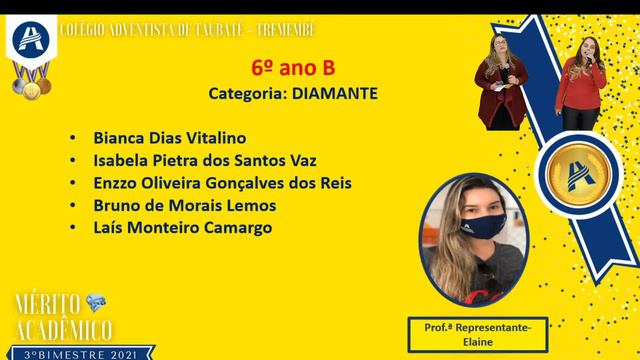 Live - Mérito Acadêmico 3º Bimestre смотреть онлайн