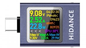 Обзор USB-Тестера HIDANCE HDC-085C недорого и не плохо