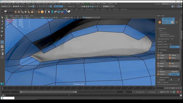 Re-topology In Maya - 3D Game character modeling workflow #9 смотреть онлайн