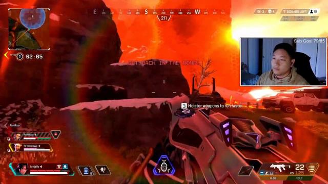 WE SECURED THE BADGE ON MNK - APEX LEGENDS смотреть онлайн