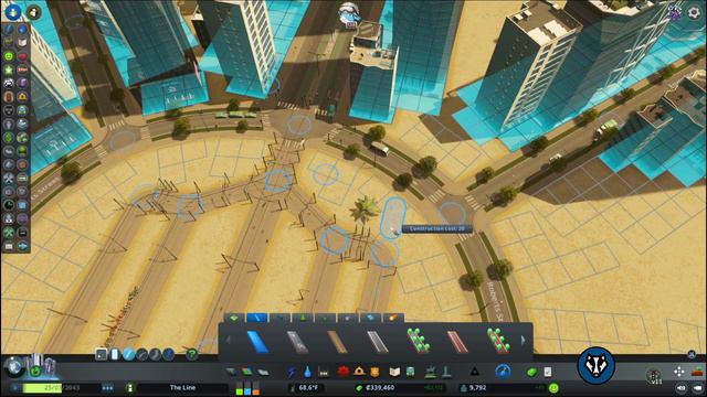 Let's Play Cities Skylines - The Line Challenge - Part 7 - Fancy City Expansion смотреть онлайн