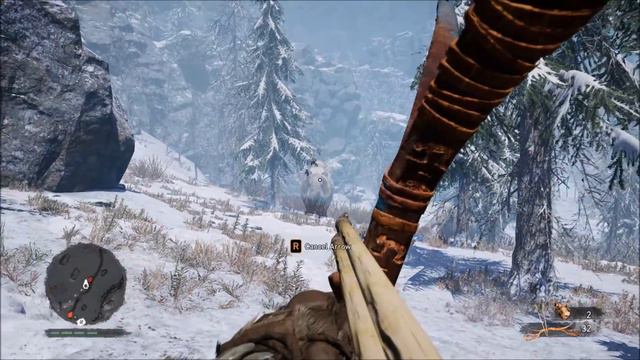 Far Cry Primal - Hunting Elder Mammoth | Location - Free Roam Gameplay (PC HD) [1080p60FPS] смотреть онлайн