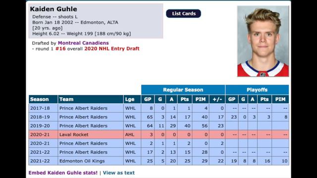 Montreal Canadiens 2022 NHL Draft Review + Prospect Pool Analysis смотреть онлайн