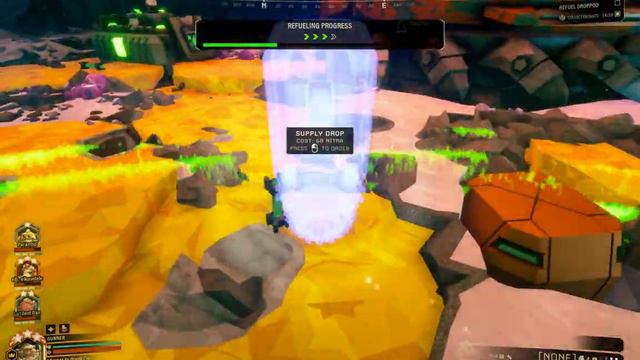 Deep Rock Galactic, Starship Troopers Elite mod - Salvage - 4 dwarves смотреть онлайн