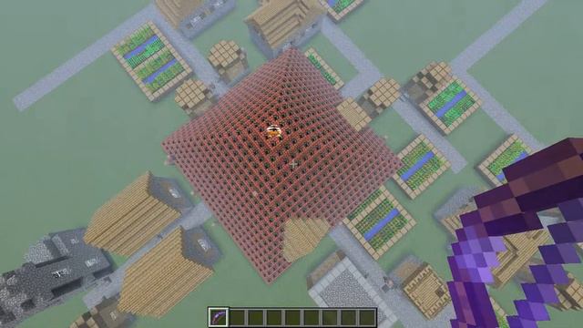 Destroying a village in minecraft using single player commands смотреть онлайн