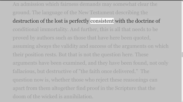 Human Destiny by Sir Robert Anderson. Chapter 9, CONDITIONAL IMMORTALITY смотреть онлайн