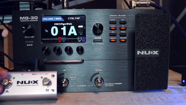 Configura el FootSwitch de la NUX MG-30 ► Sebastian Mora смотреть онлайн