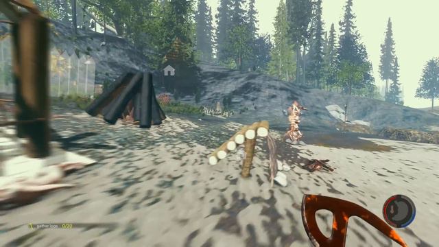 THE FOREST (0.0.8) #2 "CONSTRUYENDO MI BASE" смотреть онлайн