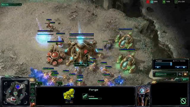 SCII - PvZ Platinum Void Ray Rush смотреть онлайн