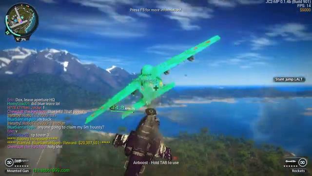 Играем Just Cause 2 по сети №1 смотреть онлайн