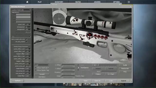 MADE MY FIRST CSGO SKIN AWP WHITE BLOOD смотреть онлайн