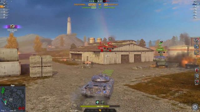 ОБЗОР НА ТАНК Progetto 46 / ГОДЕН? / TANKS BLITZ смотреть онлайн