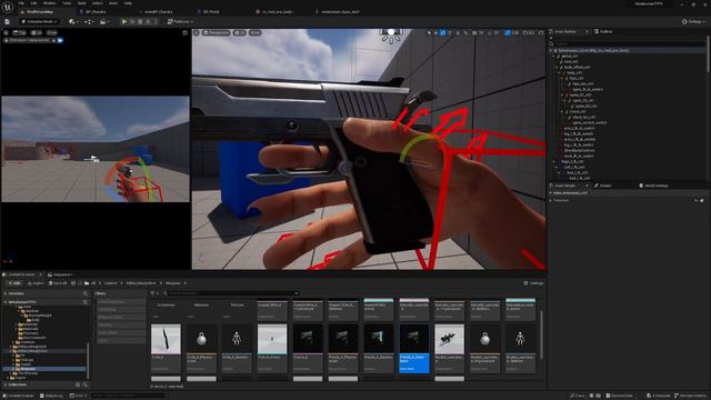 8 - How To Make A True First-Person Shooter with a Metahuman in Unreal Engine 5 - Part 6 смотреть онлайн