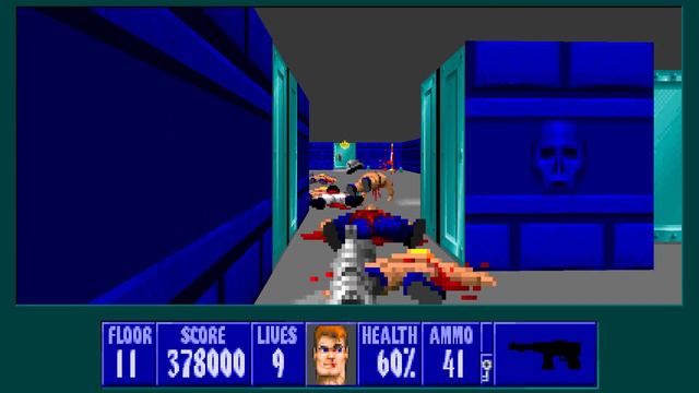 Nasty Ambush Room | Wolfenstein 3D: Spear of Destiny смотреть онлайн