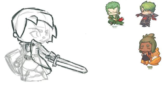 Draw D&D #15: Chibi Warriors!! (JRPENCIL Style)