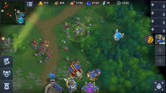 [War Legends] kaby vs. Unicorn | Мобильная RTS смотреть онлайн