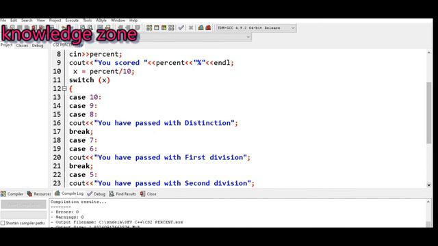 CS2 PERCENT PRACTICAL PROGRAMS || 11th CS IN DEV C++ WITH EXECUTION || TAMIL смотреть онлайн