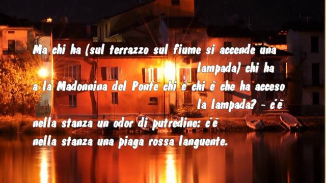 L'INVETRIATA ◙ Dino Campana, dai Canti orfici смотреть онлайн