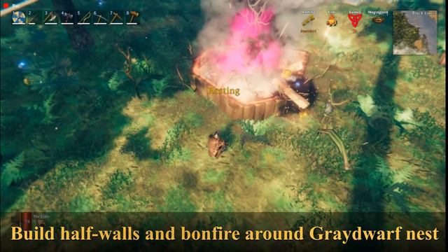 Valheim: FARMING RESIN (and Graydwarf) - the Easy way смотреть онлайн