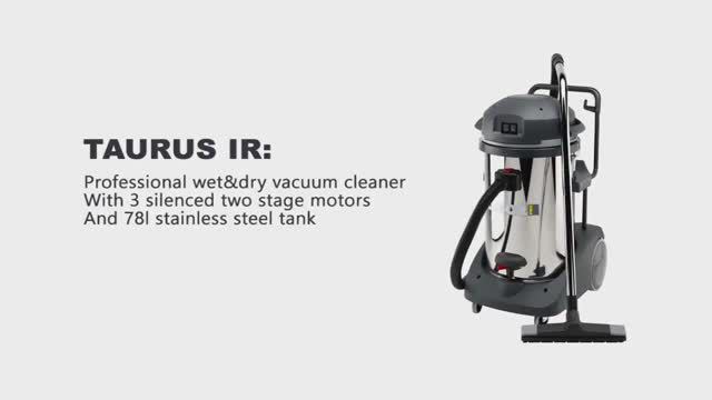 Пылеводосос LAVOR Professional Taurus IR для сухой и влажной уборки - КИИТ смотреть онлайн